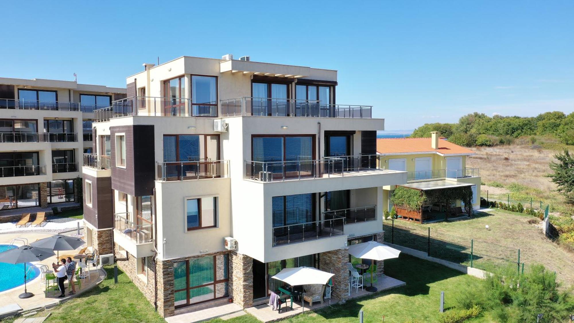 Apartament Swan Bay complex Czernomorec Zewnętrze zdjęcie